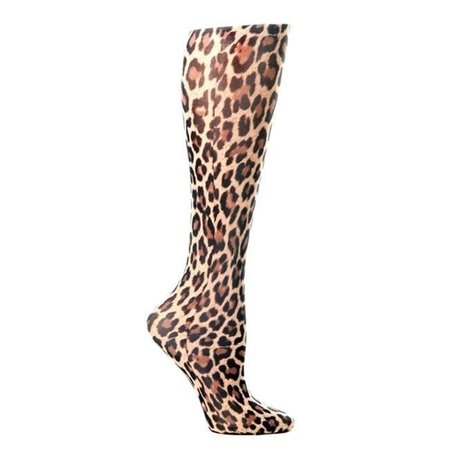 CELESTE STEIN Celeste Stein CMPS-593 8-15 mmHg Leopard Therapeutic Compression Sock - Women CMPS-593
